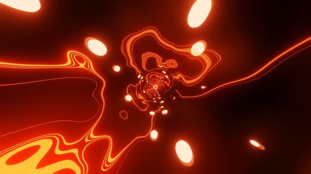 VJ LOOP NEON Red Golden Metallic Tunnel Abstract Background Video Simple Lines Pattern 4k смотреть онлайн