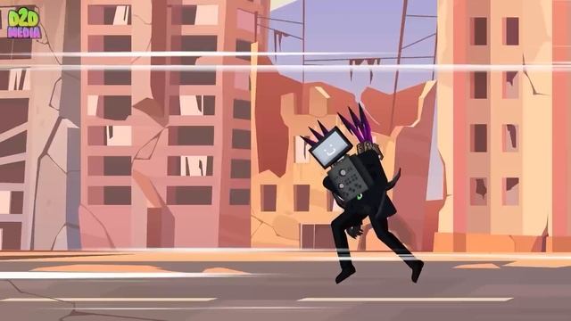 Mecha TV Man & Titan Speaker Man vs Skibidi Toilet: Ben 10 Skibidi Toilet #33 Fanmade Transformatio
