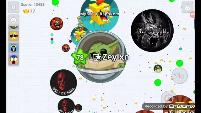 Agar. io but is baby Yoda skin смотреть онлайн