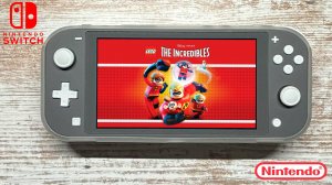 LEGO The Incredibles Nintendo Switch Lite Gameplay