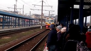 Модернизированная ЭР2-1232 подаётся на посадку под рейс Львов - Сянки