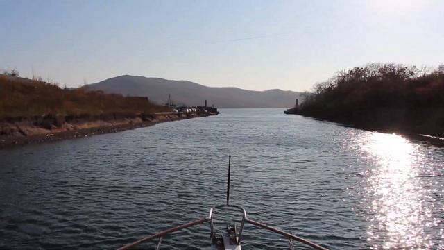 Проход канала острова Русский (Defever 41) #vladivostok #island #островрусский #beautiful #atsea