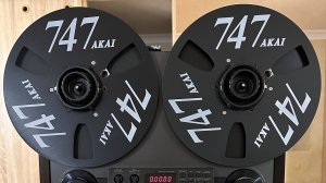 AKAI GX-747 (Boeing) демонстрация работы