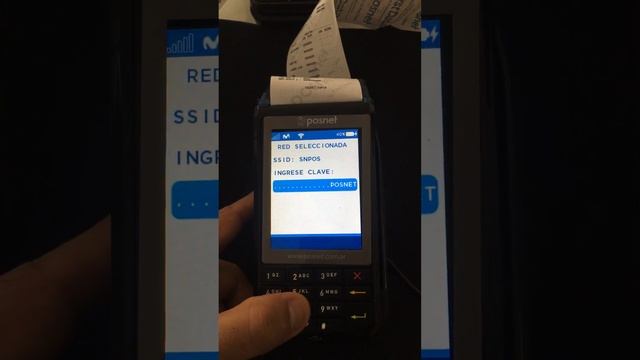 Cómo conectar el Posnet a wifi смотреть онлайн