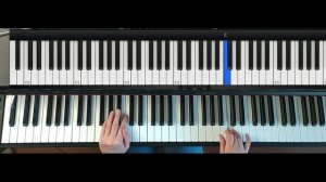 Как играть песню "Я хвалу Тебе пою" на фортепиано или синтезаторе