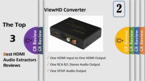 Top 3 Best HDMI Audio Extractors  Reviews in 2024