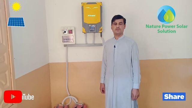 Fronus 3.6kw installation in #shabqadar