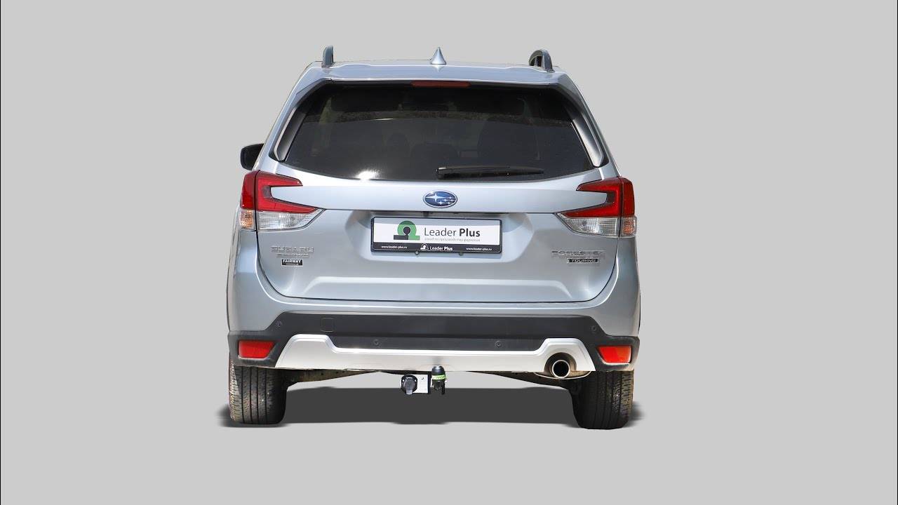 Установка фаркопа S308-A на SUBARU FORESTER V (SK) 2018-... смотреть онлайн