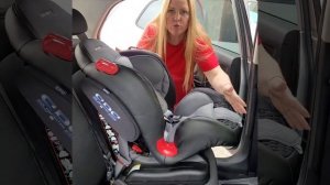 Установка автокресла 9-25 кг. на штатный ремень
