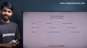 Conditional Sentences: Type 1 Conditional Sentences | Basic English Grammar Rules