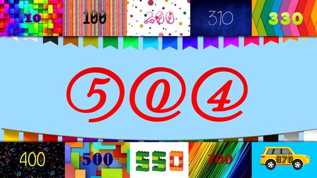 Numbers 1 to 1000 | Números de 1 a 1000 fontes coloridas | 1000 seconds 16:40 M| 1から1000までの数字 | V10 смотреть онлайн