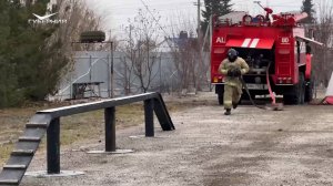 Соревнования пожарных-спасателей в Самарской области