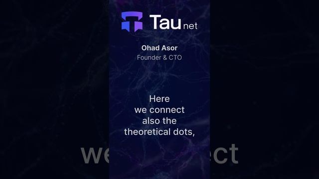 Tau Net: Connecting Theoretical Dots Beyond Zeros and Ones  💎 #TauNet #socialcoding
