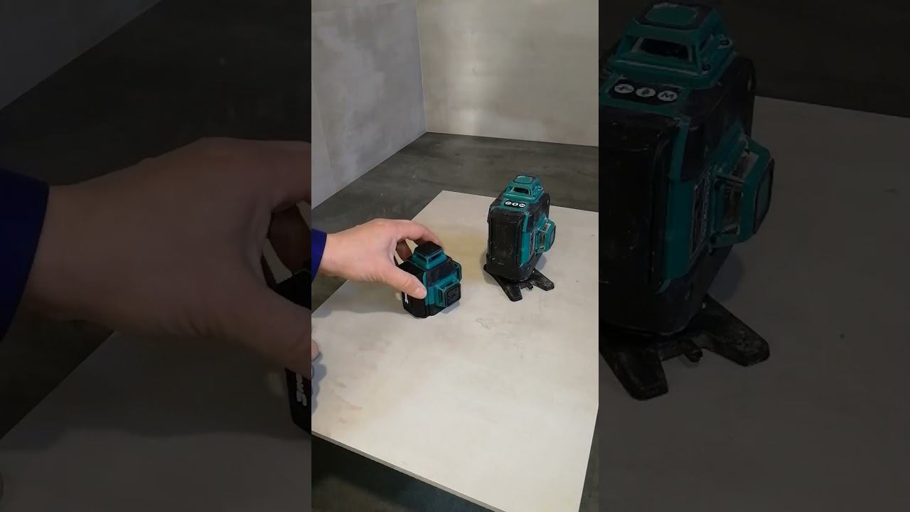 Компактный лазерный уровень Rokodil Ray Air 3D, 360 градусов, 12 линий, зеленый луч. #топ #new смотреть онлайн