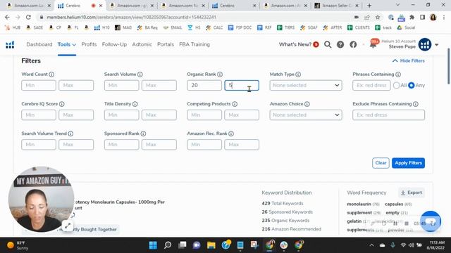 ASIN Review: Lauricare High Potency Monolaurin Capsules - B099NW96XY - Amazon FBA смотреть онлайн