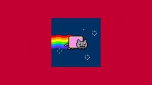 Nyan Cat has a Sparta Remix (slowed)