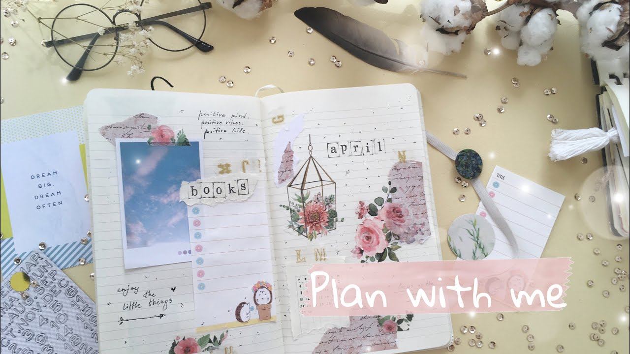Ежедневник апрель 2019 | Plan with me April 🌸 смотреть онлайн