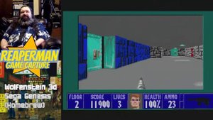 Wolfenstein 3d Sega Genesis/Mega Drive Homebrew