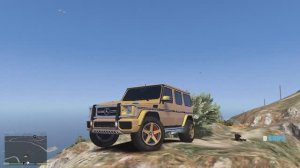 GTA 5 Mercedes Benz G65 AMG такого гелика нет ни у кого с большими колёсами,