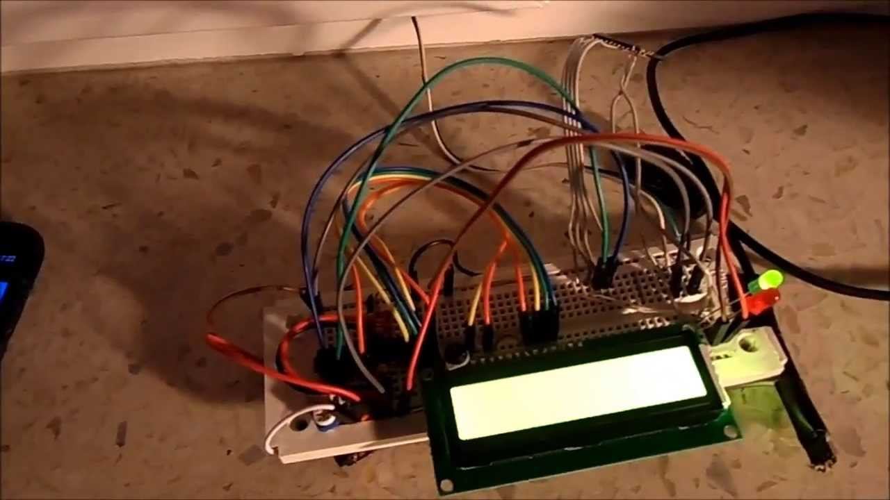 Digital bluetooth thermometer - AVR Atmega processor to Android application смотреть онлайн