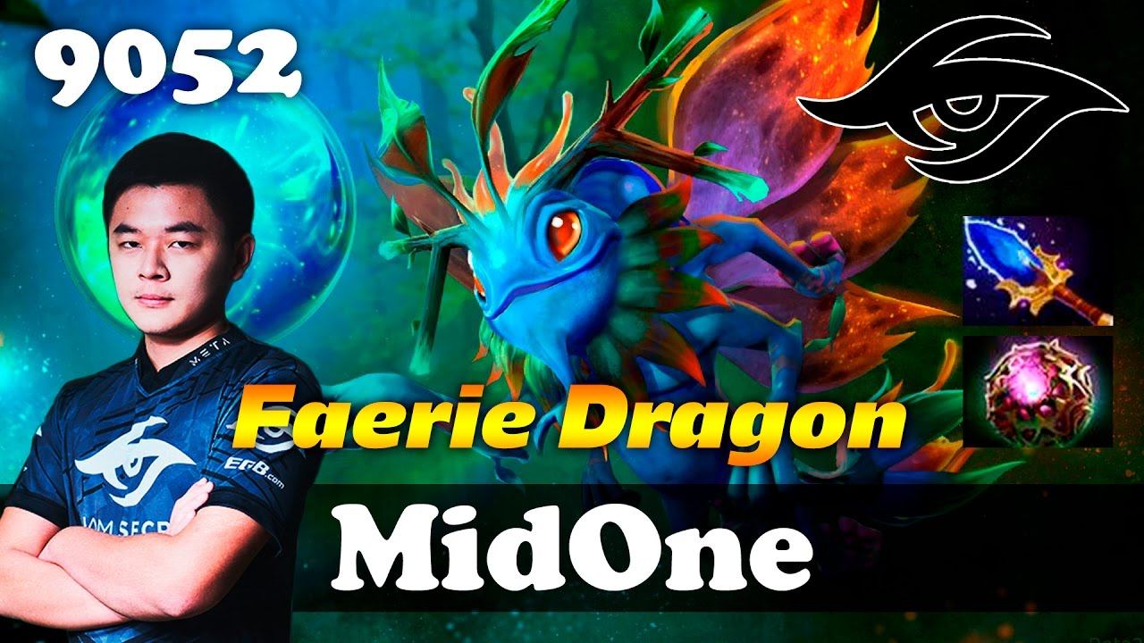 MidOne Puck Pro Player | 9052 MMR Dota 2 смотреть онлайн