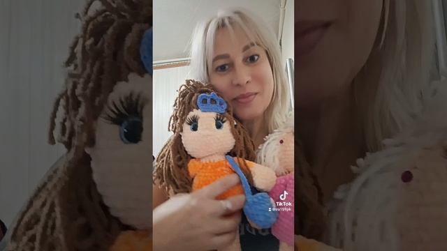 Куклы ручной работы #мимисити плюшевая кукла крючком #игрушкиназаказ #кукла