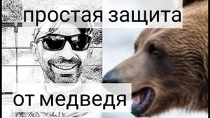 Как защититься от медведя в диком лесу без ружья