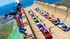 Назад к рампам горы Чилиад Возвращение Человека-паука в GTA V  Автомобили супергероев