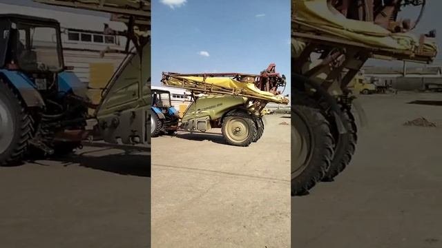 Опрыскиватель прицепной HARDI Commander 3200 экспресс-обзор от Андрея Абросимова