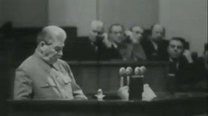 Последнее публичное выступление товарища Иосифа Виссарионовича Сталина на XIX съезде КПСС.