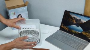 Обзор настольного вентилятора с увлажнителем