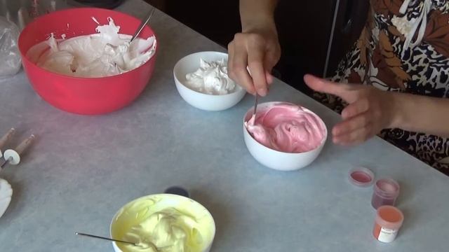 Меренга радужная Безе или как удивить гостей и мужа красивым и вкусным десертом смотреть онлайн