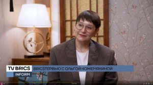 Интервью переводчика Ольги Кожемякиной на ТВ БРИКС