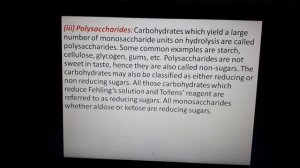 biomolecule carbohydrates types