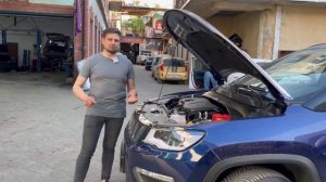 ГБО на гибридный Джип Компас  Начало