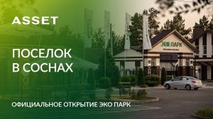 Дома в соснах. Лучший коттеджный поселок Самарской области 2020. Открытие ЭКО ПАРКа | ASSET