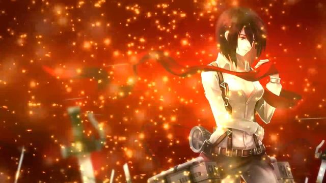 Attack on Titan Best Song Mikasa (Ryan Farish - Pacific Wind) смотреть онлайн