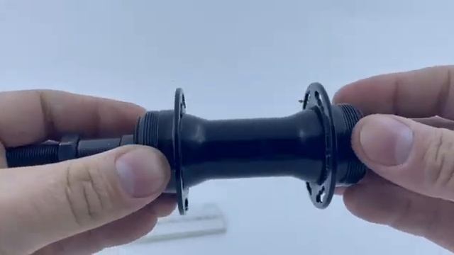 Втулка задняя для плоских спиц с резьбой для дискового тормоза (2,125) #велозапчастиоптом #вело смотреть онлайн