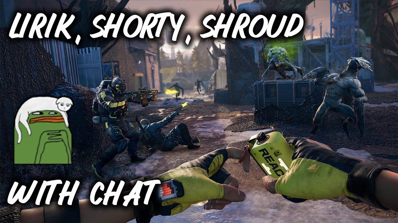 Lirik, Shorty, Shroud play Tom Clancy's Rainbow Six Extraction