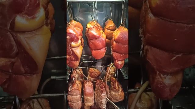 Наивкуснейший карбонад варенно-копчёный в камере Голден-смокер