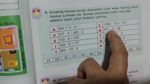 3~sinf matematika 63~ dars