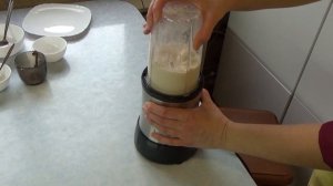 Смузи с бананом творогом геркулесом или овсяными хлопьями рецепт в блендере