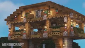 Как построить красивый дом на воде в Minecraft? | Туториал и крутые моменты Майнкрафт ? #Minecraft
