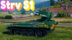 Strv S1 - Лучший пт для лбз и фарма #миртанков #wot #worldoftanks #танки