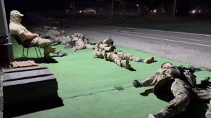 Тренировка с гранатами. Новая группа на тренировке НВП