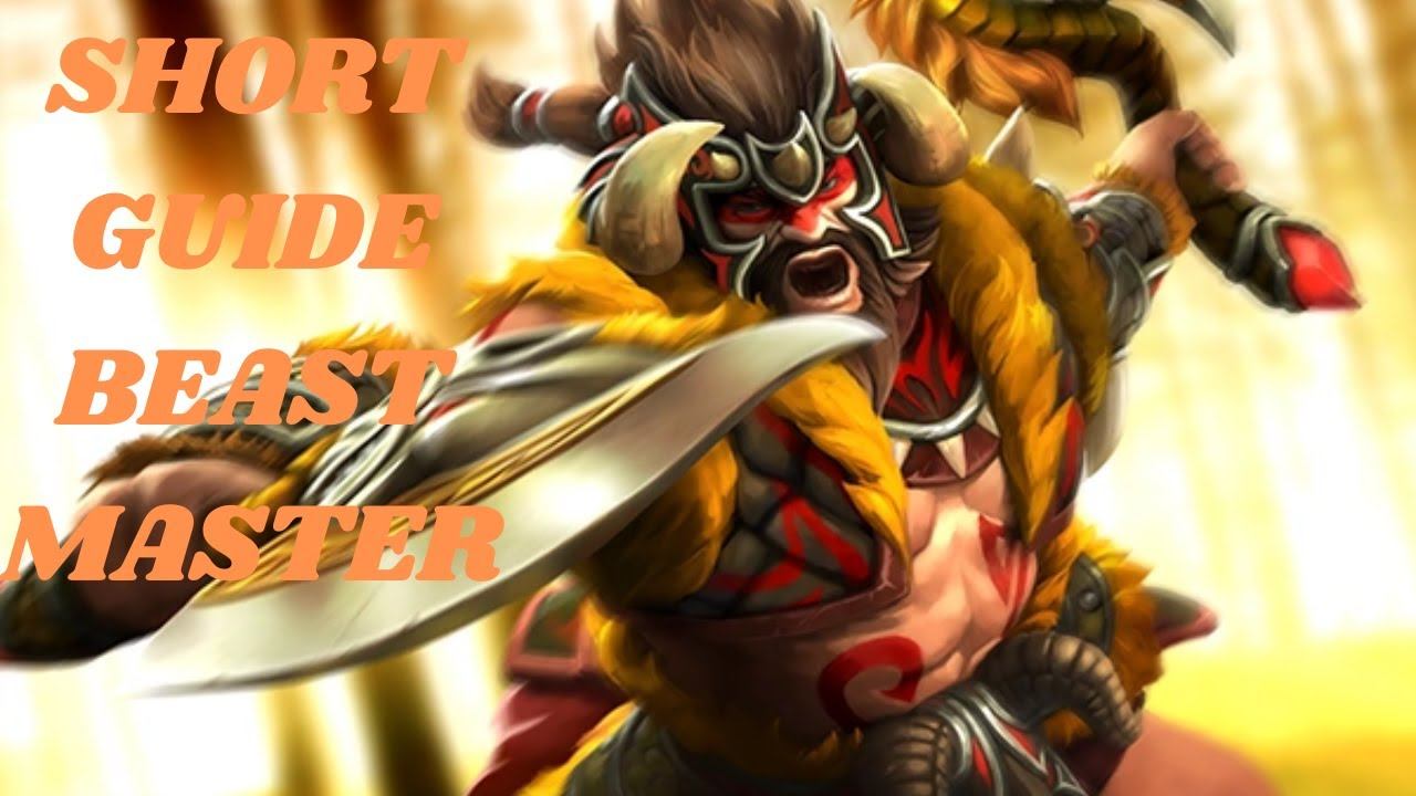 7.32 Beastmaster Short Guide | Dota 2 смотреть онлайн