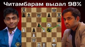 Аравинд Читамбарам - Арджун Эригайси ｜ Chennai Grand Masters 2024  ｜ Шахматы