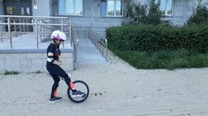 Тася на уницикле. День 12