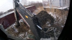 Hidromek 102b чищу канаву