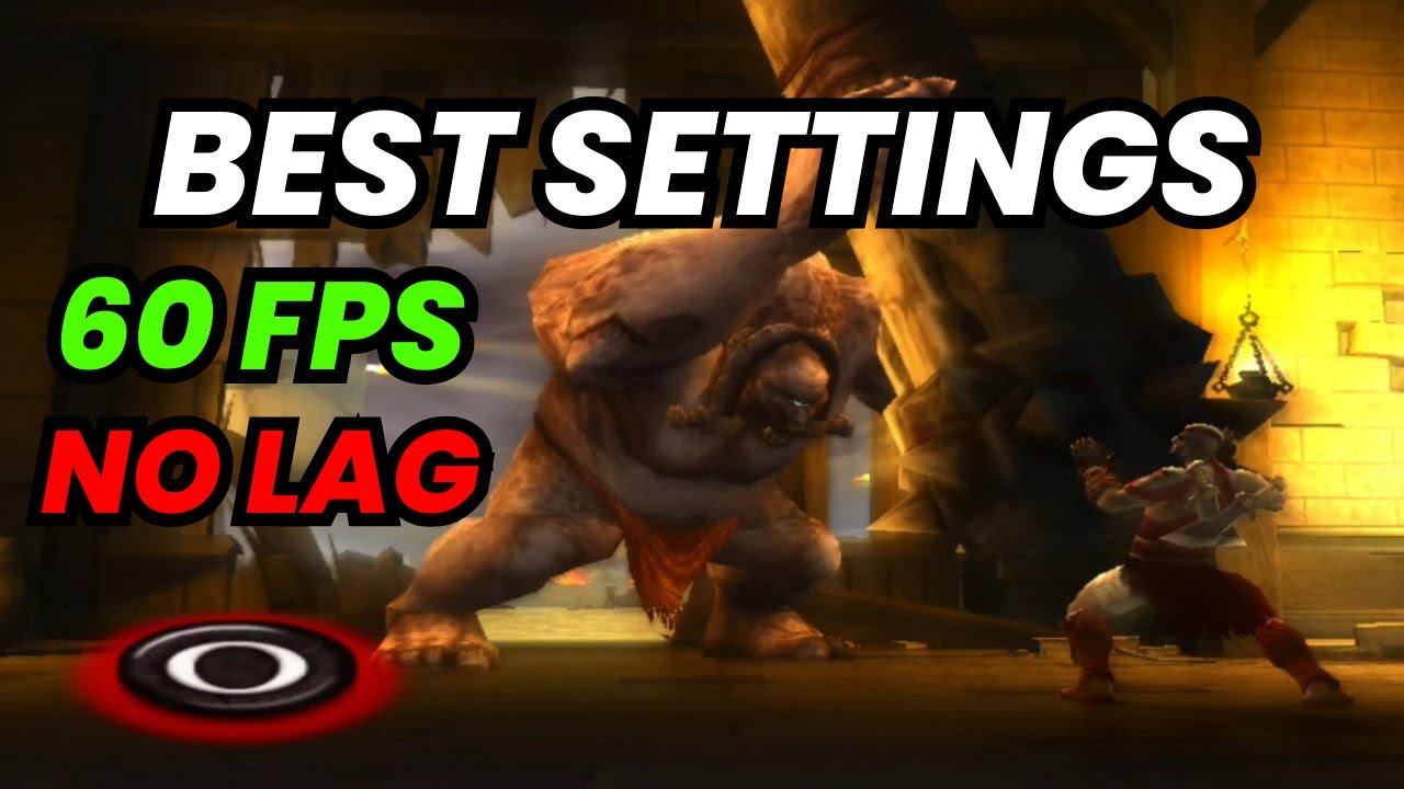 God Of War Chain of Olympus | PPSSPP 1.16.6 Best Settings For Low End Device